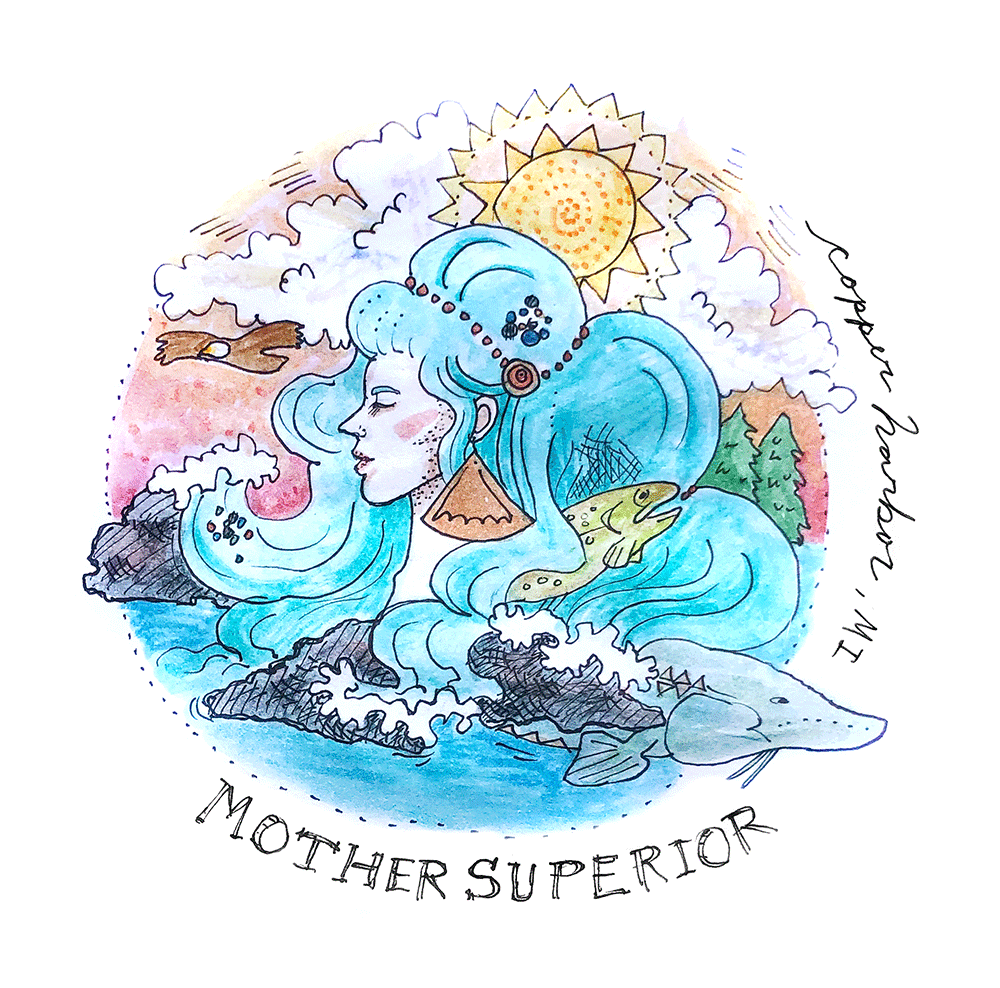 Mother Superior Sticker