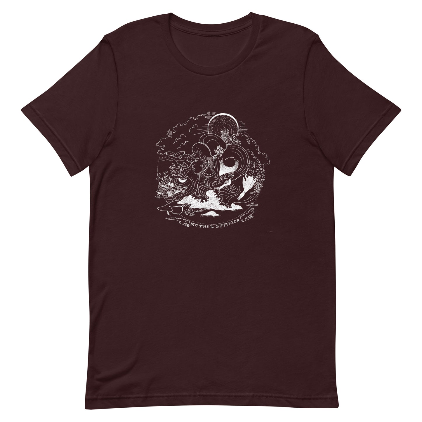 Mother Superior White Ink Unisex T-Shirt